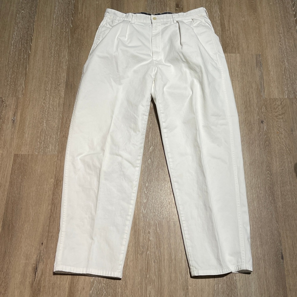 Polo by Ralph Lauren Crisp White Khakis